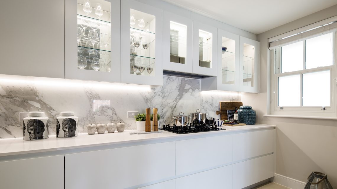 Show apartment at the Hudson