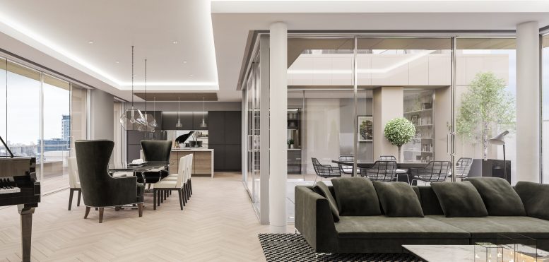 A Penthouse launch in Fulham